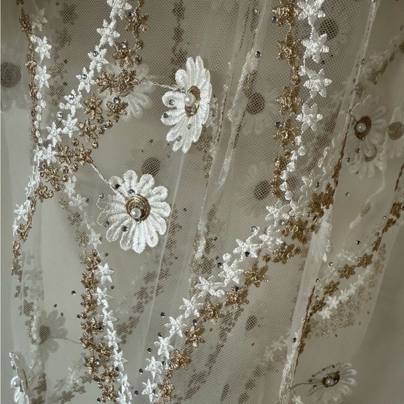 Zhivago White Long Sleeve Sheath Midi Dress - Picture 8 of 12